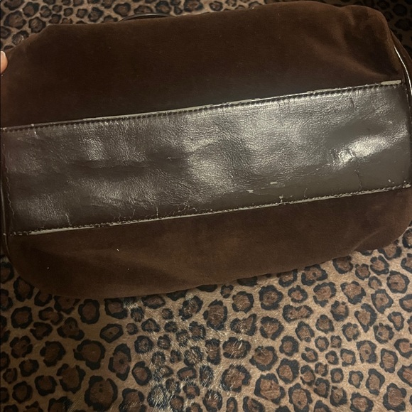 Vintage juicy couture brown velour bag - Picture 4 of 9